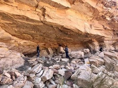Caverna no Egito encontrada por turista tem pinturas de 10 mil anos