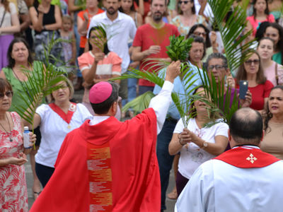Diocese de Cachoeiro divulga programao do Domingo de Ramos