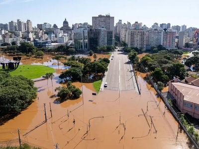 Rio Grande do Sul: nvel do Guaba sobe 41 centmetros em apenas 24 horas