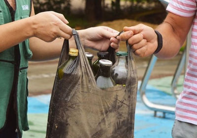 Ao em Cachoeiro vai coletar vidro e leo de cozinha para reciclagem