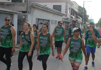 Itaipava realiza mais uma edio da Caminhada Vida Saudvel